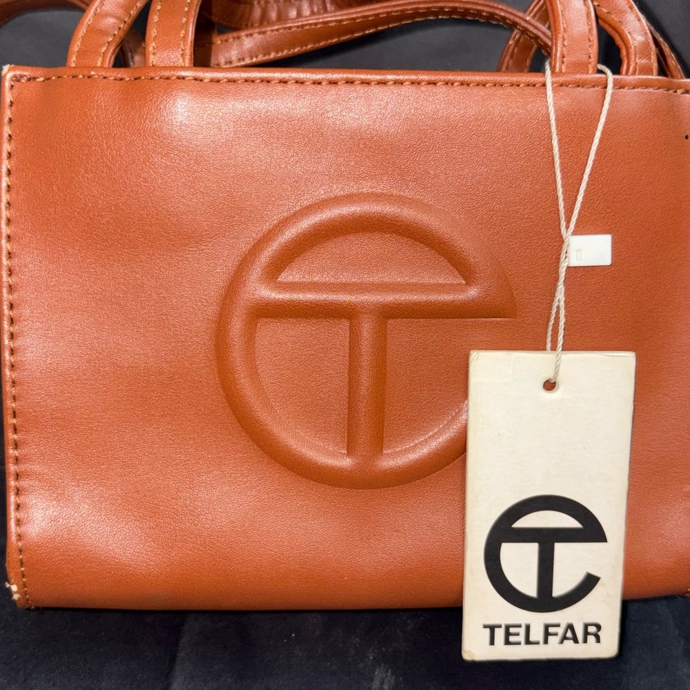 Telfar Brown Mini Bag